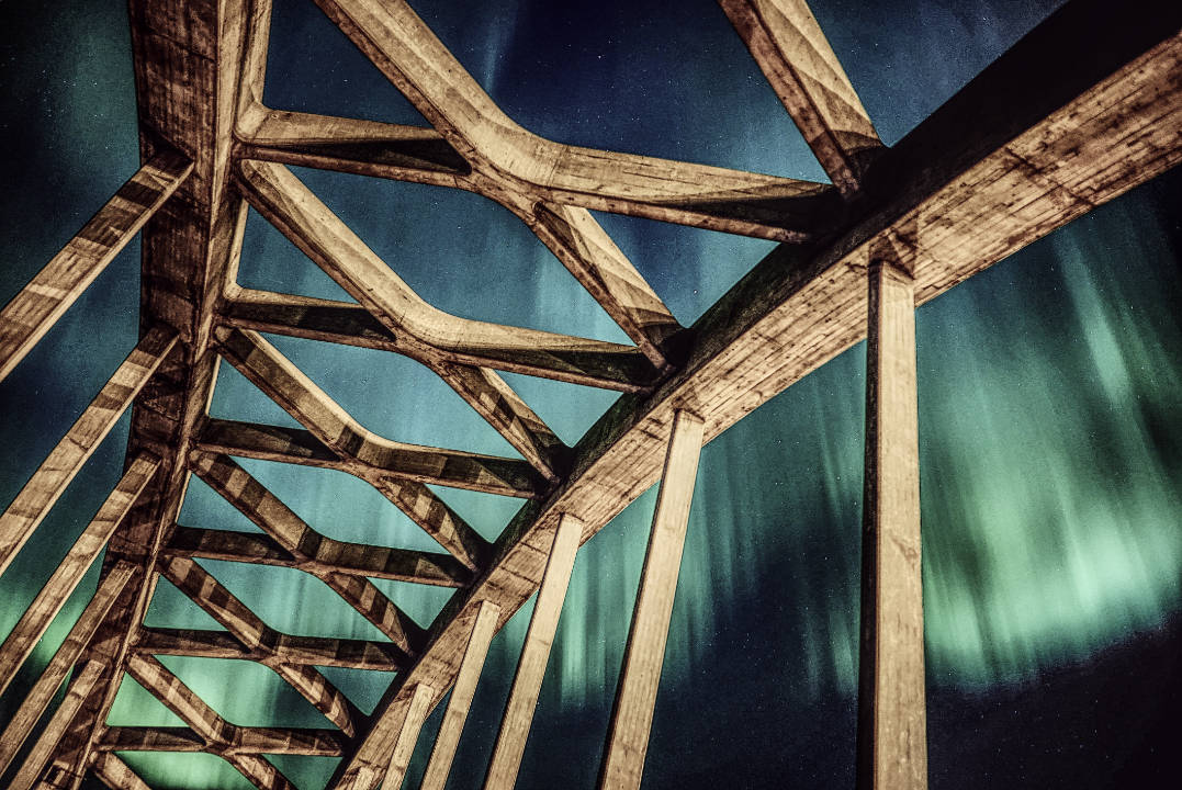 Borden Bridge Sky Lights