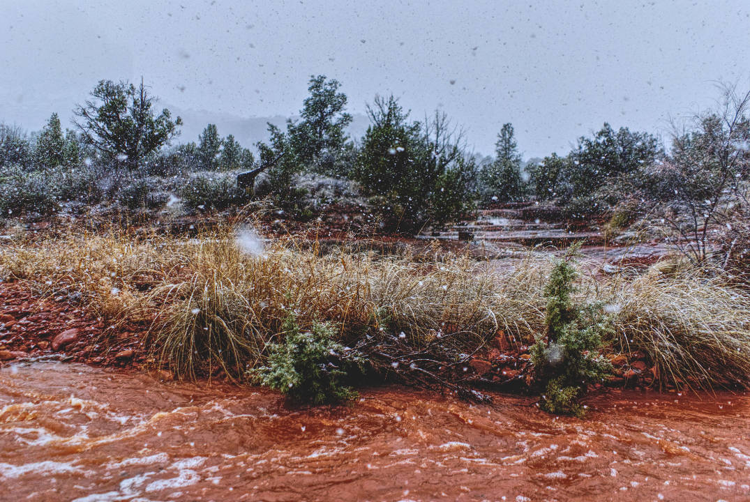 Sedona Snow Storm